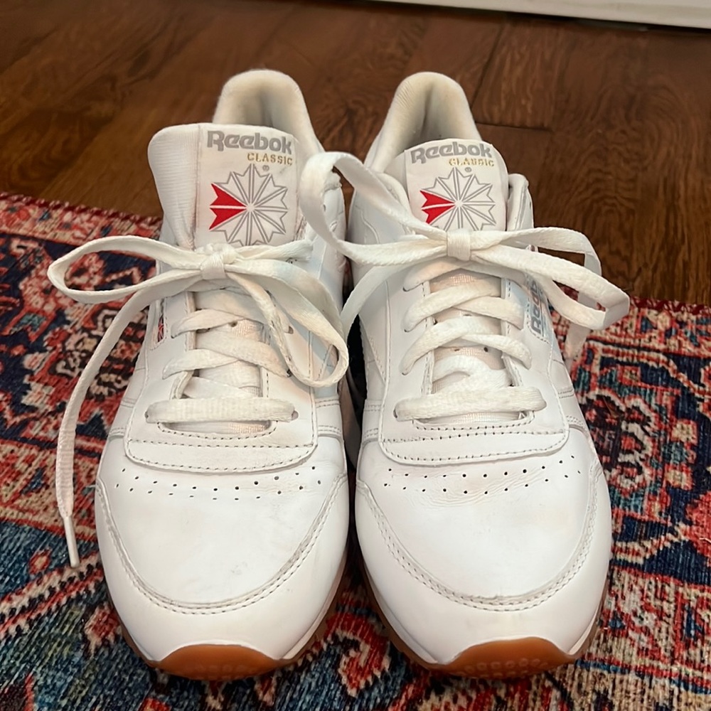Reebok Classic Leather Sneaker, Size W 8.5